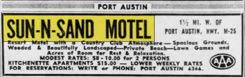 Sun-n-Sand Motel - 1963 Ad